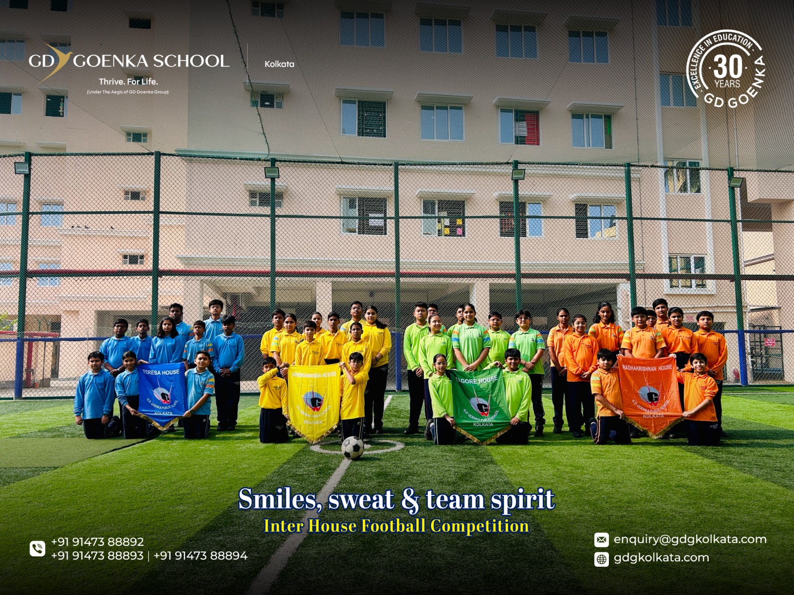 Inter-House Football Competition