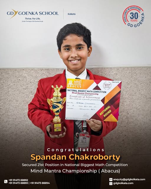 Student’s achievements