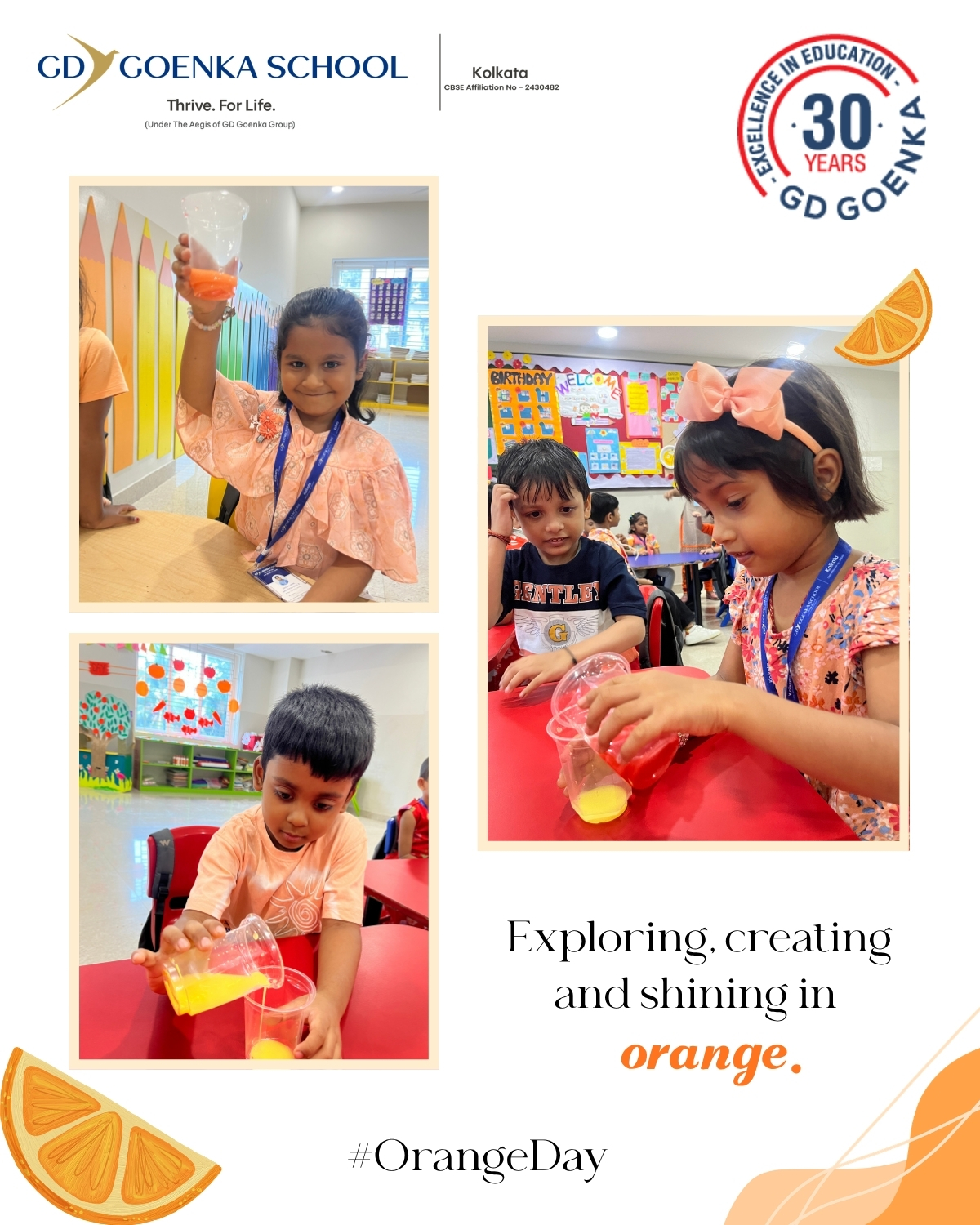 Orange Day Celebration